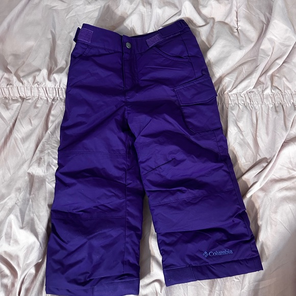 Columbia Kids Purple Snow Pants 3T - Picture 1 of 6